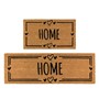 Picture of Eco-Friendly Latex Backed Coir Entrance Doormat and Runner Set - Home Hearts