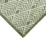 Picture of Mega Mat Machine Washable Doormat, 50x75cm, Green Geo