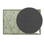 Picture of Mega Mat Machine Washable Doormat, 50x75cm, Green Geo