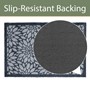 Picture of Mega Mat Machine Washable Doormat, 50x75cm, Flowers