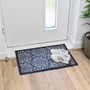 Picture of Mega Mat Machine Washable Doormat, 50x75cm, Flowers