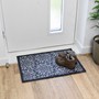 Picture of Mega Mat Machine Washable Doormat, 50x75cm, Flowers
