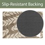 Picture of Mega Mat Machine Washable Doormat, 50x75cm, Brown Leaves