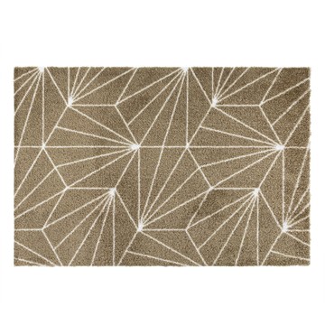 Picture of Mega Mat Machine Washable Doormat, 50x75cm, Brown Geo