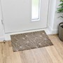 Picture of Mega Mat Machine Washable Doormat, 50x75cm, Brown Geo