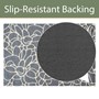 Picture of Mega Mat Machine Washable Doormat, 50x75cm, Floral