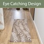 Picture of Mega Mat Machine Washable Entrance Runner, 50x150cm, Brown Leaves