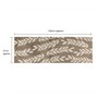 Picture of Mega Mat Machine Washable Entrance Runner, 50x150cm, Brown Leaves