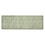 Picture of Mega Mat Machine Washable Entrance Runner and Doormat Set, Green Geo