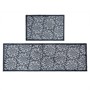 Picture of Mega Mat Machine Washable Entrance Runner and Doormat Set, Flowers