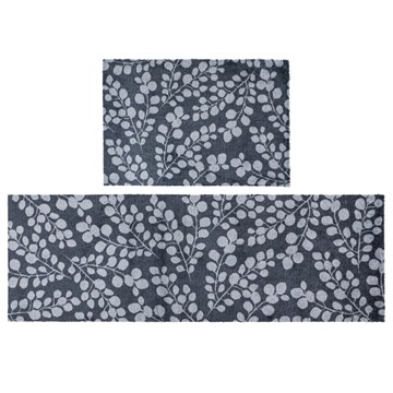 Picture of Mega Mat Machine Washable Entrance Runner and Doormat Set, Branches