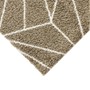 Picture of Mega Mat Machine Washable Entrance Runner and Doormat Set, Brown Geo
