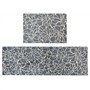 Picture of Mega Mat Machine Washable Entrance Runner and Doormat Set, Floral
