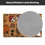 Picture of Latex Backed Coir Entrance Doormat 45x75cm - Autumn