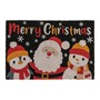 Picture of Festive Latex Backed Coir Entrance Doormat, 60x90cm, Merry Christmas