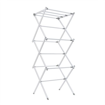 Picture of Extendable 3 Tier Concertina Clothes Airer, White