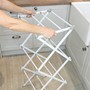 Picture of Extendable 3 Tier Concertina Clothes Airer, White