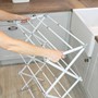 Picture of Extendable 3 Tier Concertina Clothes Airer, White