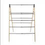 Picture of Bamboo Extendable 4 Tier Clothes Ladder, Brown