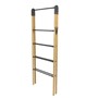 Picture of Bamboo Extendable 4 Tier Clothes Ladder, Brown