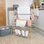 Picture of Bamboo Extendable 4 Tier Clothes Ladder, Brown