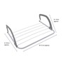 Picture of Over Door Radiator Clothes Drying Airer-3M, White, Pack of 2