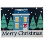 Picture of Festive Machine Washable Entrance Doormat, 40x57cm, Merry Christmas Home