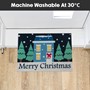Picture of Festive Machine Washable Entrance Doormat, 40x57cm, Merry Christmas Home