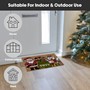 Picture of Latex Backed Coir Entrance Doormat, 40x58cm, Santa