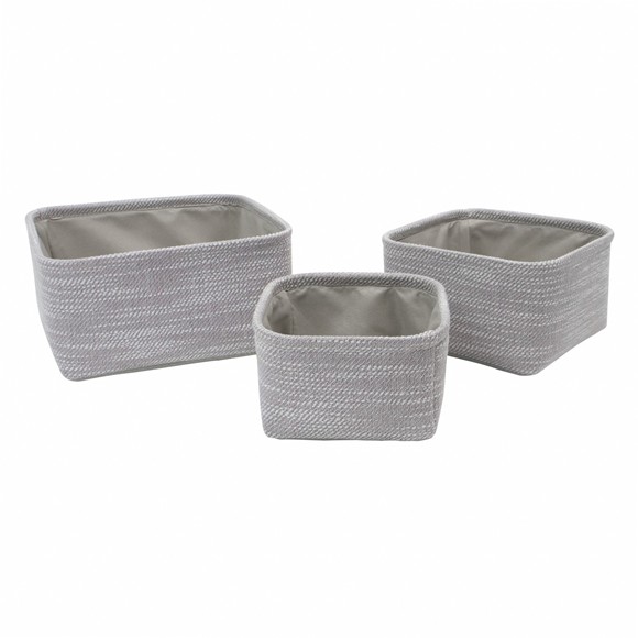 Picture of Serena Square Storage Baskets - Set of 3