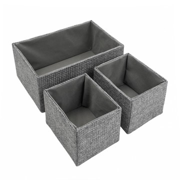Picture of Chroma Rectangular Storage Baskets - Set of 3