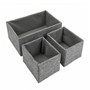 Picture of Chroma Rectangular Storage Baskets - Set of 3