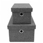 Picture of Chroma Rectangular Lidded Storage Baskets - Set of 2