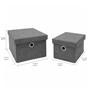 Picture of Chroma Rectangular Lidded Storage Baskets - Set of 2