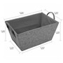 Picture of Chroma Rectangular Storage Baskets with Handles