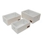 Picture of Shiro Rectangular Storage Baskets - Set of 3