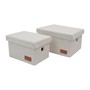 Picture of Shiro Rectangular Lidded Storage Baskets - Set of 2
