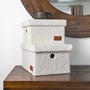 Picture of Shiro Rectangular Lidded Storage Baskets - Set of 2