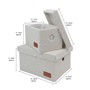Picture of Shiro Rectangular Lidded Storage Baskets - Set of 2