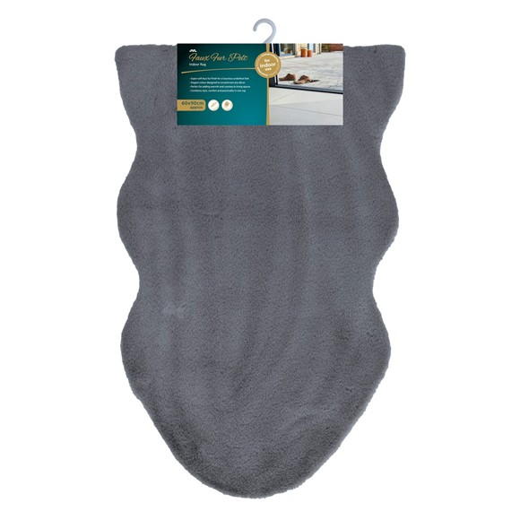 Picture of Faux Fur Pelt Rug 60 x 90 cm – Soft Decorative Area Rug