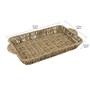 Picture of Rectangular Seagrass Storage Tray with Handles