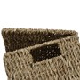 Picture of Set of 3 Rectangular Seagrass Storage Baskets with Lids